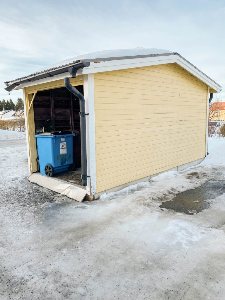 Bygge av soprum till Rikshem på Teg